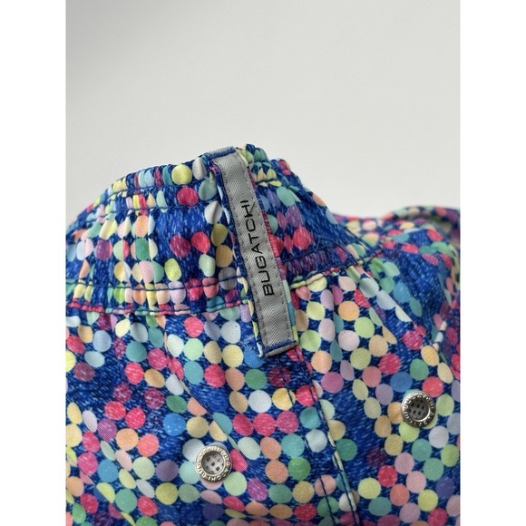 Mens Small Bugatchi multicolor Print‎ mesh lined swim trunks shorts - Picture 9 of 9
